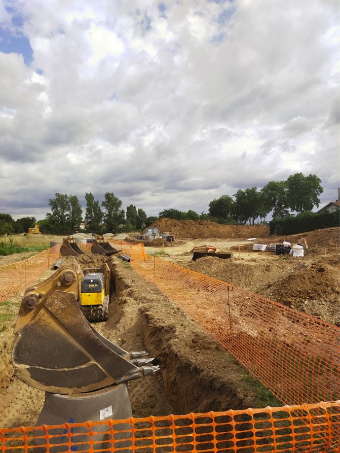 07 juillet 2021 :  Démarrage du chantier