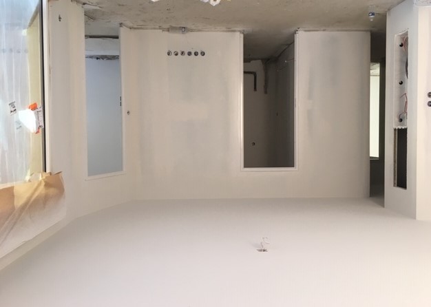 29 juillet 2020 :  Peinture intérieure en cours